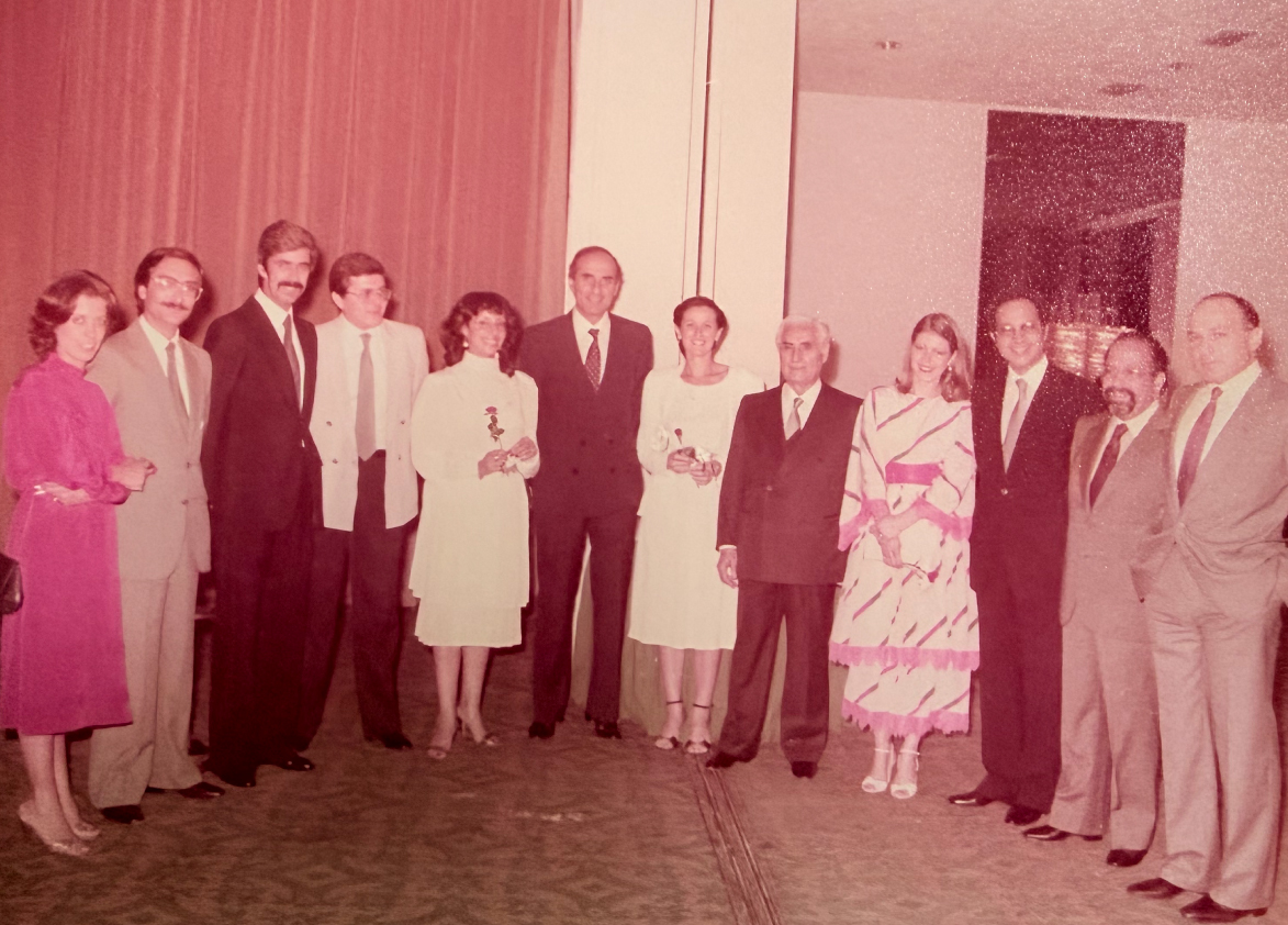 1982 : Réception organisée à l'occasion de la création de l'Arab Tunisian Bank (ATB).